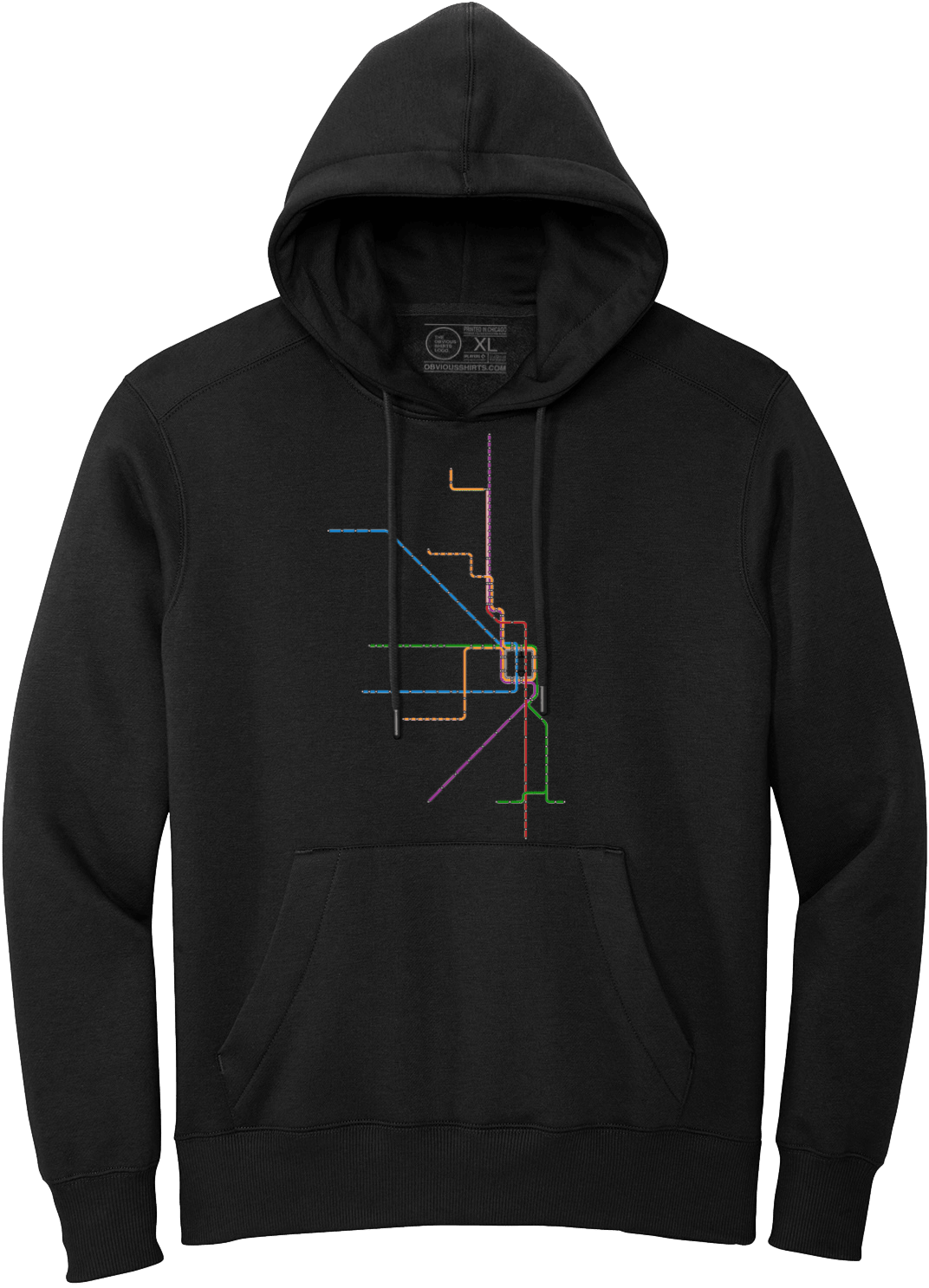 THE LOOP. (HOODED SWEATSHIRT) - OBVIOUS SHIRTS