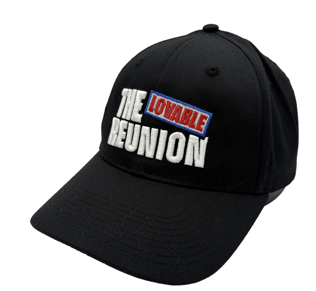THE LOVABLE REUNION EMBROIDERED DAD HAT - OBVIOUS SHIRTS