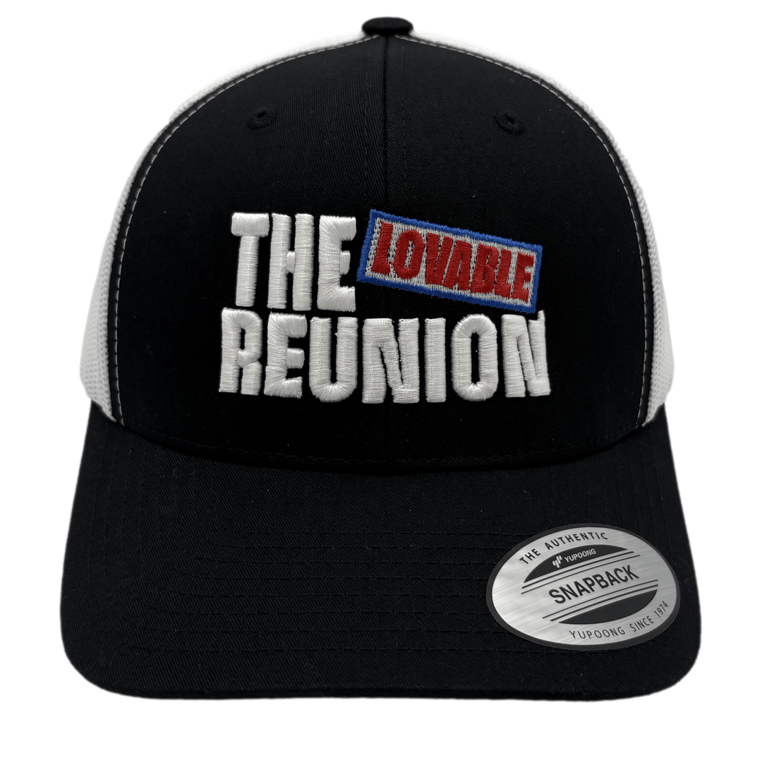 THE LOVABLE REUNION EMBROIDERED SNAPBACK - OBVIOUS SHIRTS