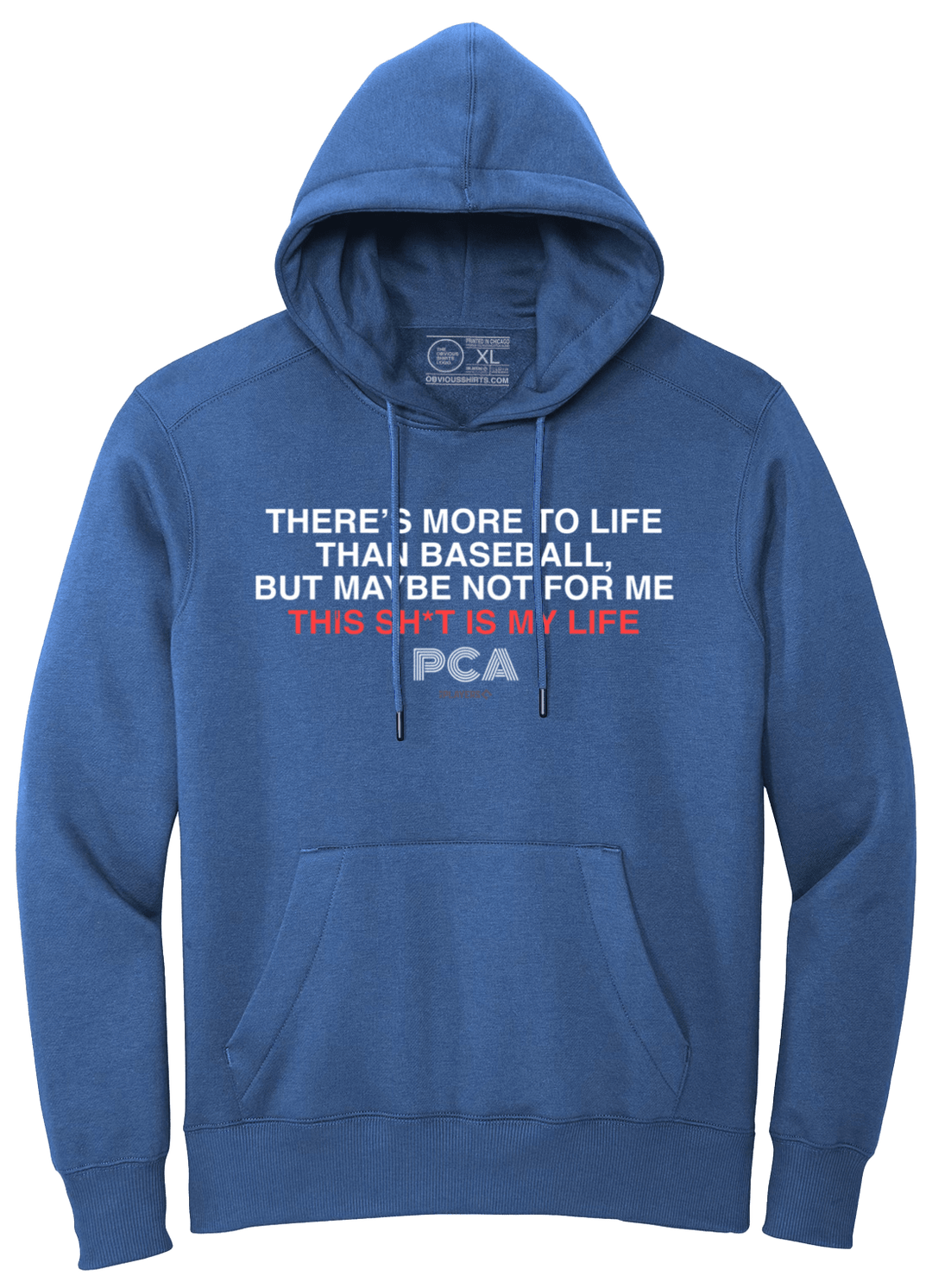 THE PCA QUOTE (HOODED SWEATSHIRT) - OBVIOUS SHIRTS