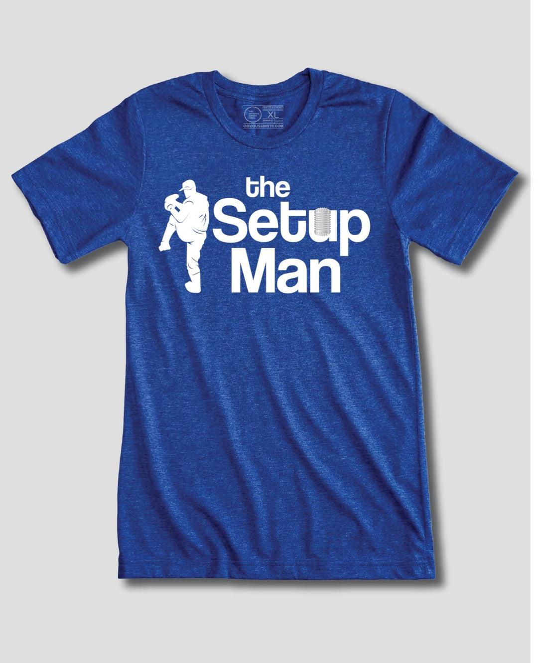 THE SETUP MAN LOGO TEE. - OBVIOUS SHIRTS