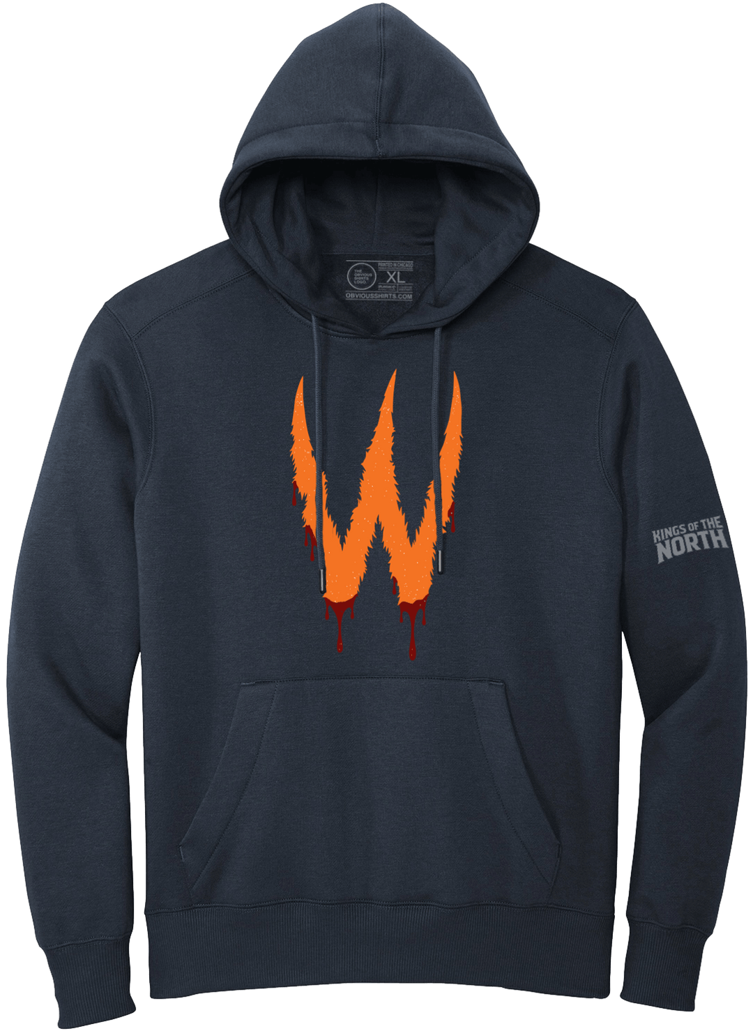 W (HOODED SWEATSHIRT) - OBVIOUS SHIRTS