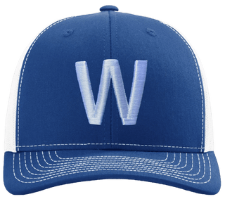 W SNAPBACK HAT. (ROYAL/WHITE) - OBVIOUS SHIRTS