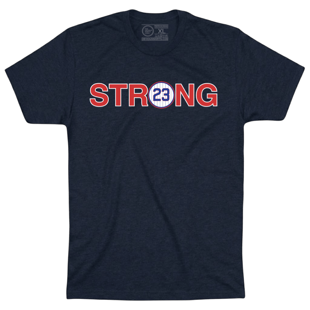 WE ARE ALL RYNO STRONG. (NAVY) - OBVIOUS SHIRTS