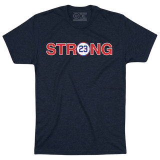 WE ARE ALL RYNO STRONG. (NAVY) - OBVIOUS SHIRTS