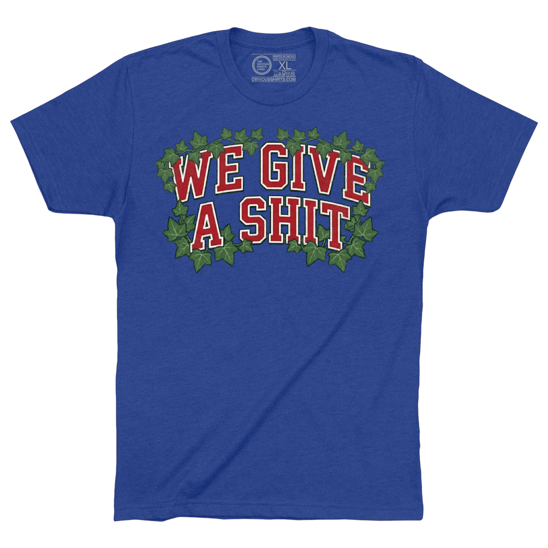 WE GIVE A SHIT (GRAPHIC) - OBVIOUS SHIRTS