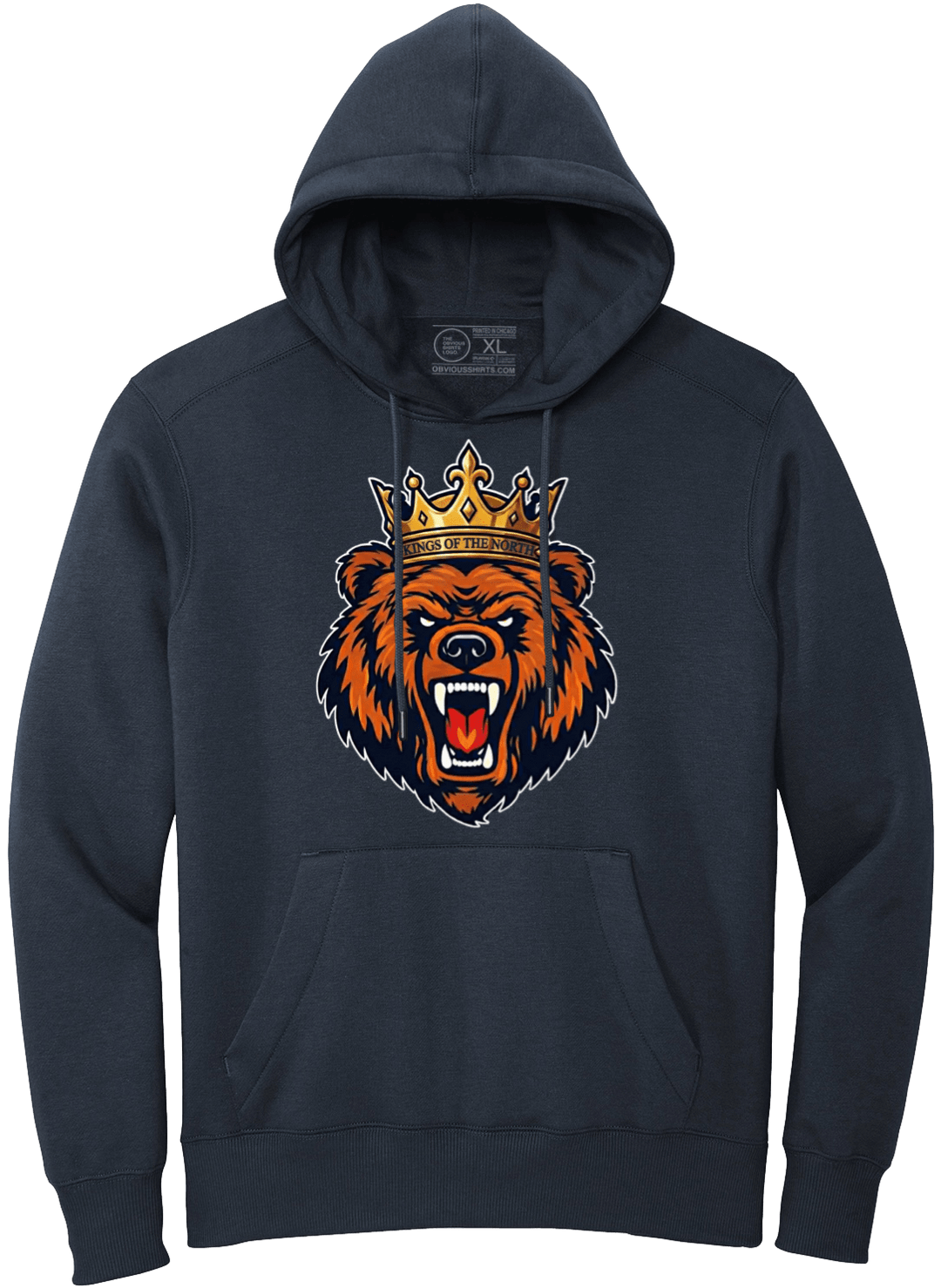 WEAR THE CROWN (HOODED SWEATSHIRT) - OBVIOUS SHIRTS