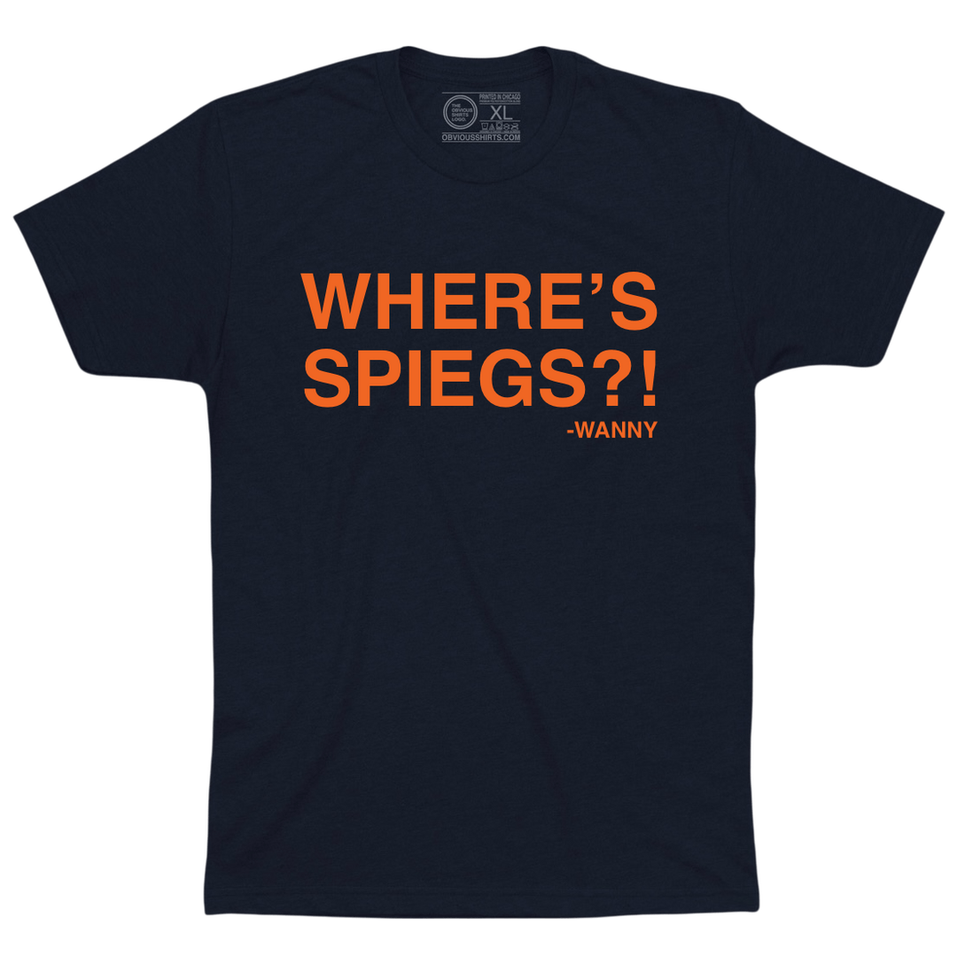 WHERE'S SPIEGS?! - OBVIOUS SHIRTS