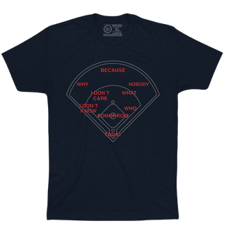 Additional view of Who's on First? shirt by Obvious Shirts