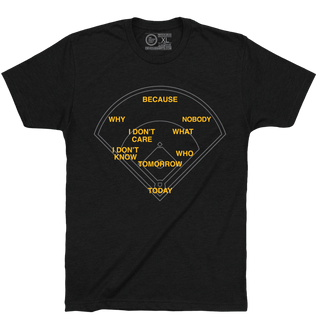 Who's on First? shirt by Obvious Shirts