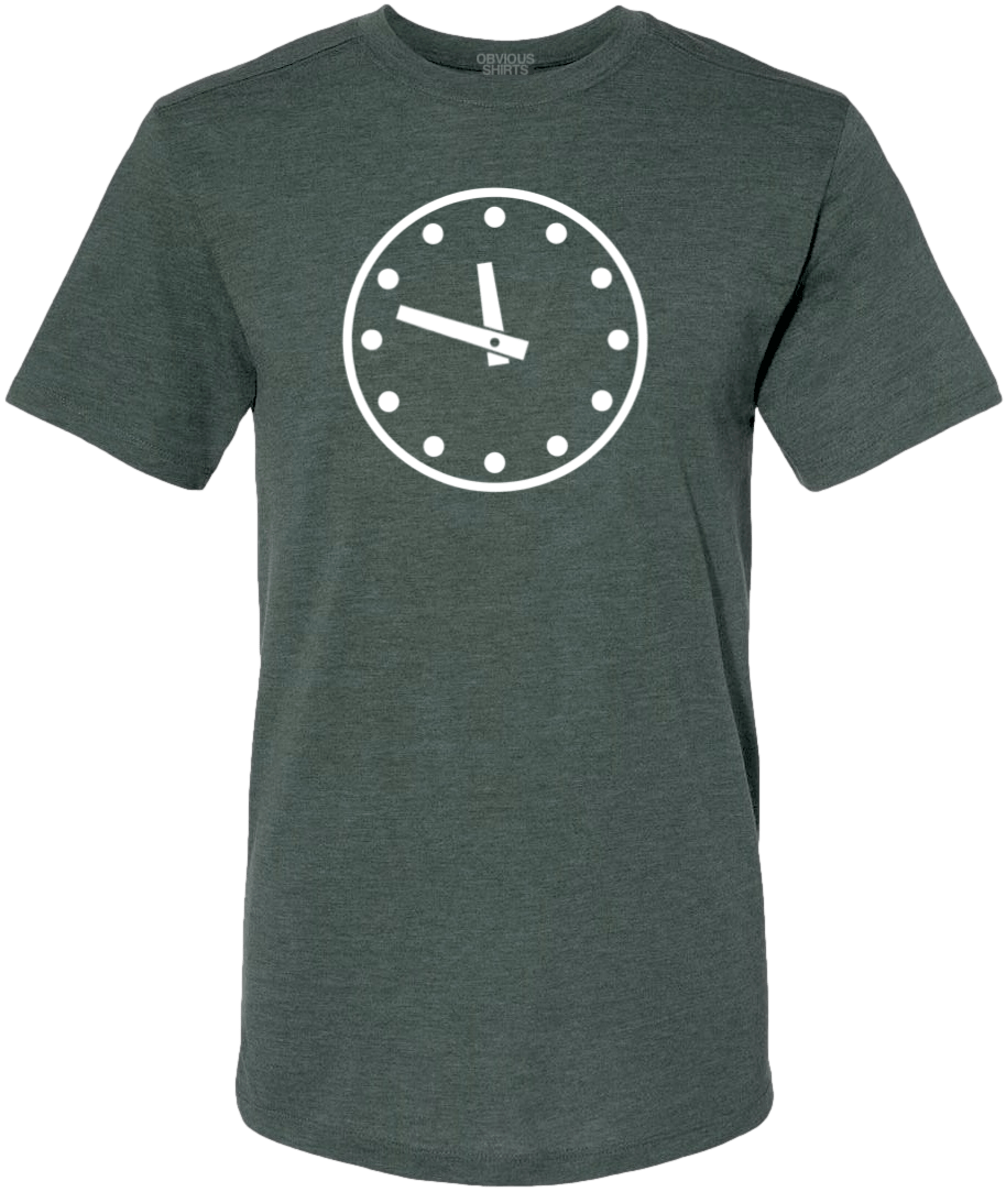 WRIGLEY CLOCK 11:47PM - OBVIOUS SHIRTS