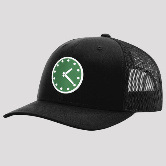 WRIGLEY CLOCK ALL BLACK (SNAPBACK HAT) - OBVIOUS SHIRTS