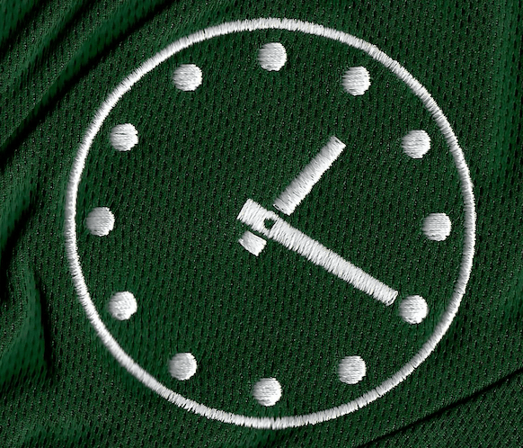 WRIGLEY CLOCK EMBROIDERED POLO. - OBVIOUS SHIRTS