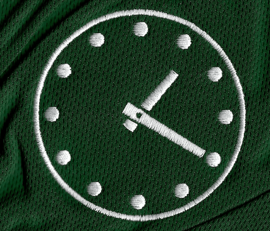 WRIGLEY CLOCK EMBROIDERED POLO. - OBVIOUS SHIRTS