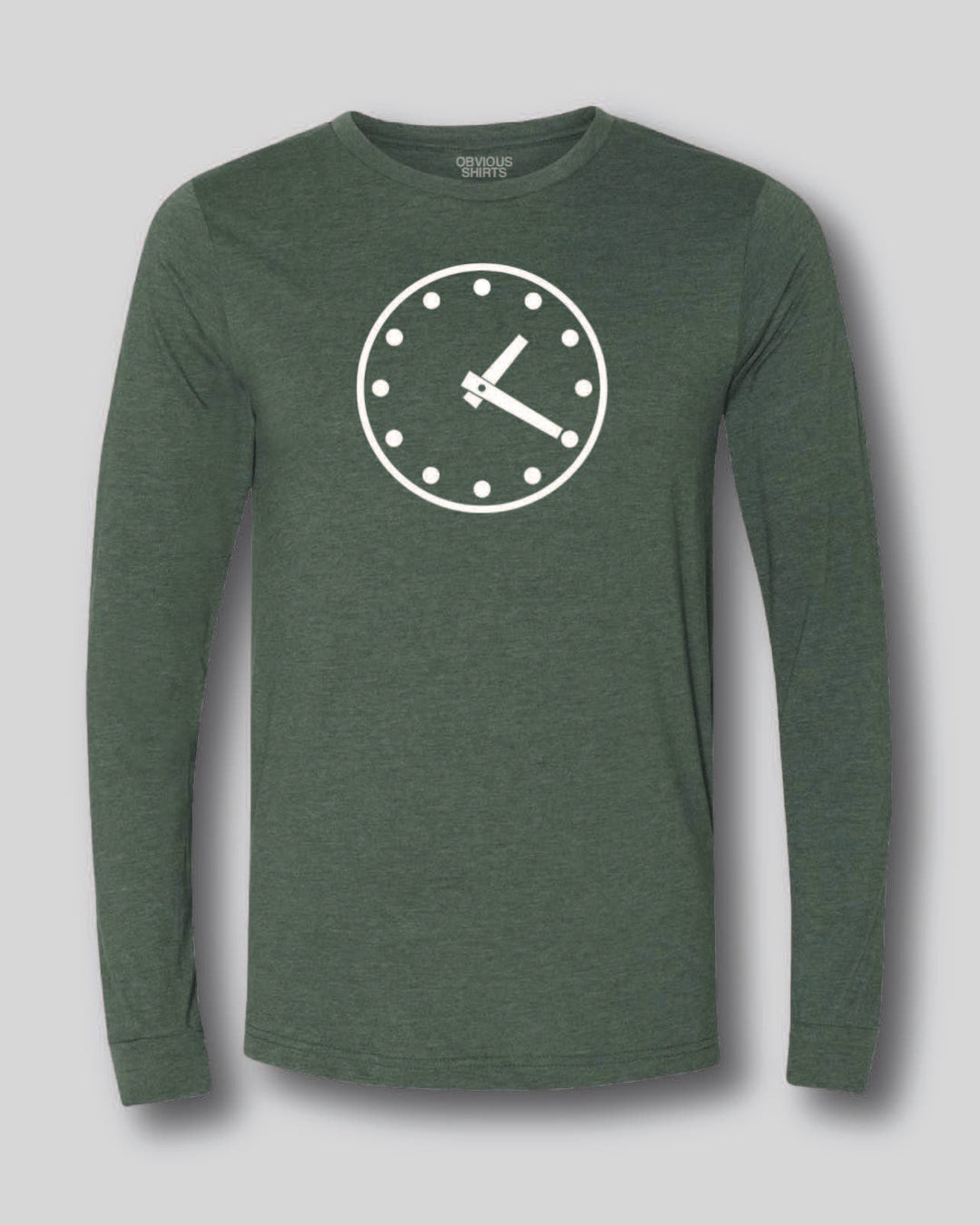 WRIGLEY CLOCK (LONG SLEEVE) - OBVIOUS SHIRTS