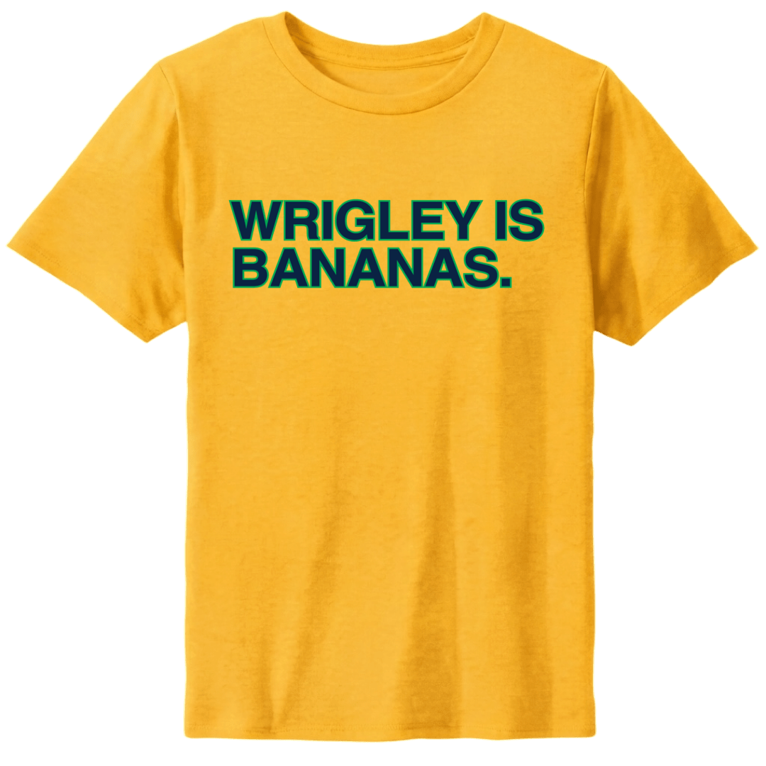 WRIGLEY IS BANANAS. (YOUTH) - OBVIOUS SHIRTS