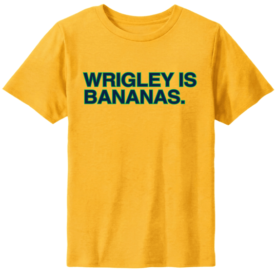 WRIGLEY IS BANANAS. (YOUTH) - OBVIOUS SHIRTS