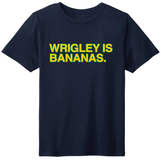 WRIGLEY IS BANANAS. (YOUTH) - OBVIOUS SHIRTS