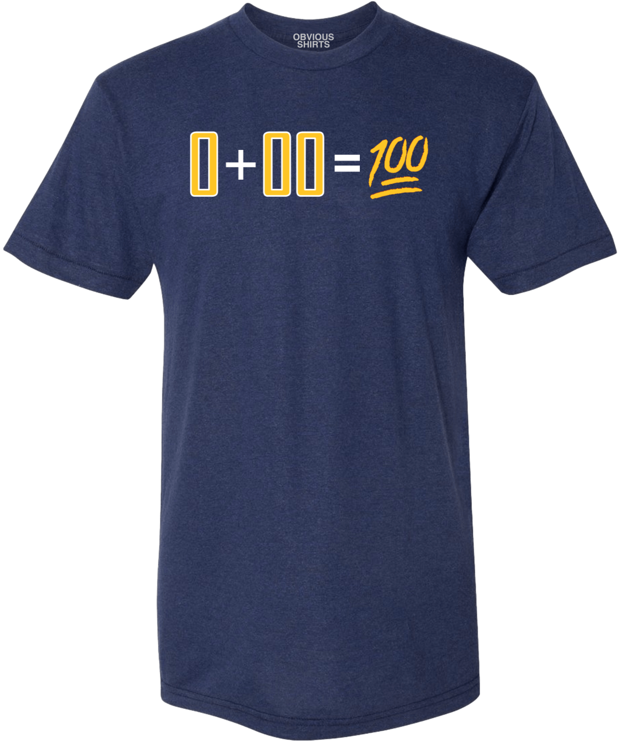 0+00=100 - OBVIOUS SHIRTS