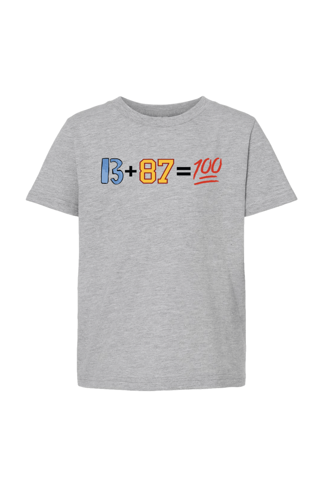 13+87=100 (YOUTH) - OBVIOUS SHIRTS
