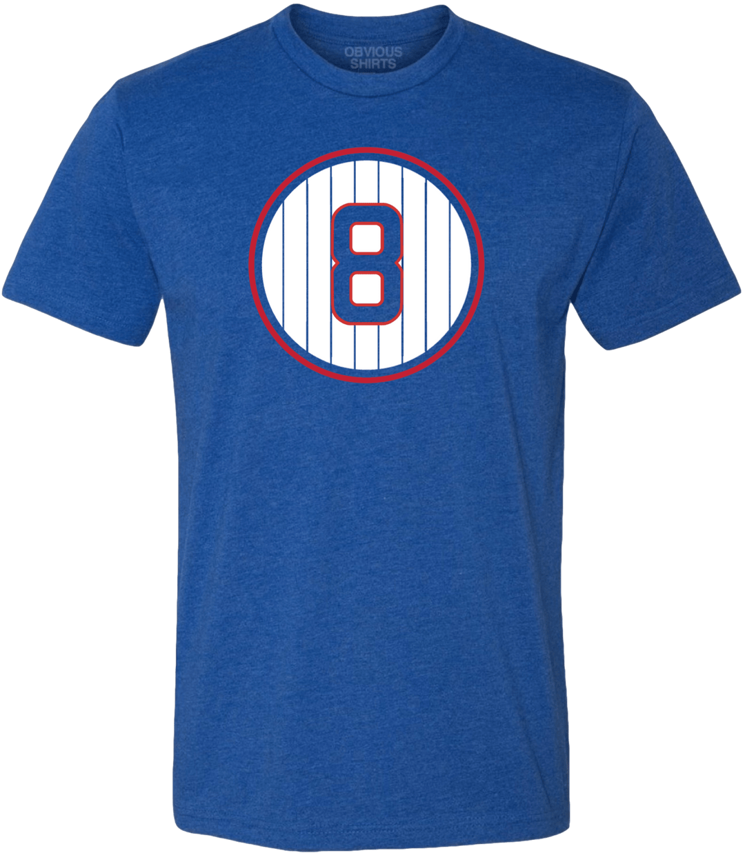 ANDRE DAWSON NUMBER 8 LOGO. - OBVIOUS SHIRTS