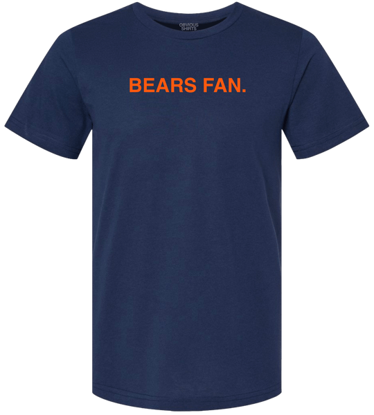 Chicago Bears T-Shirts in Chicago Bears Team Shop 