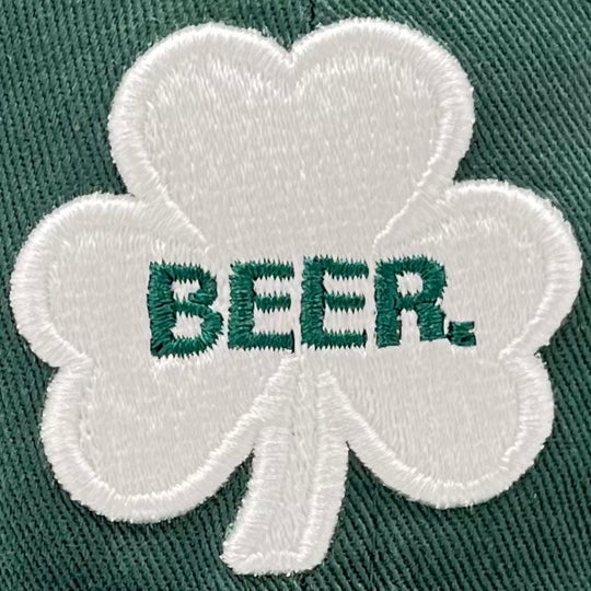 BEER CLOVER DAD HAT. - OBVIOUS SHIRTS