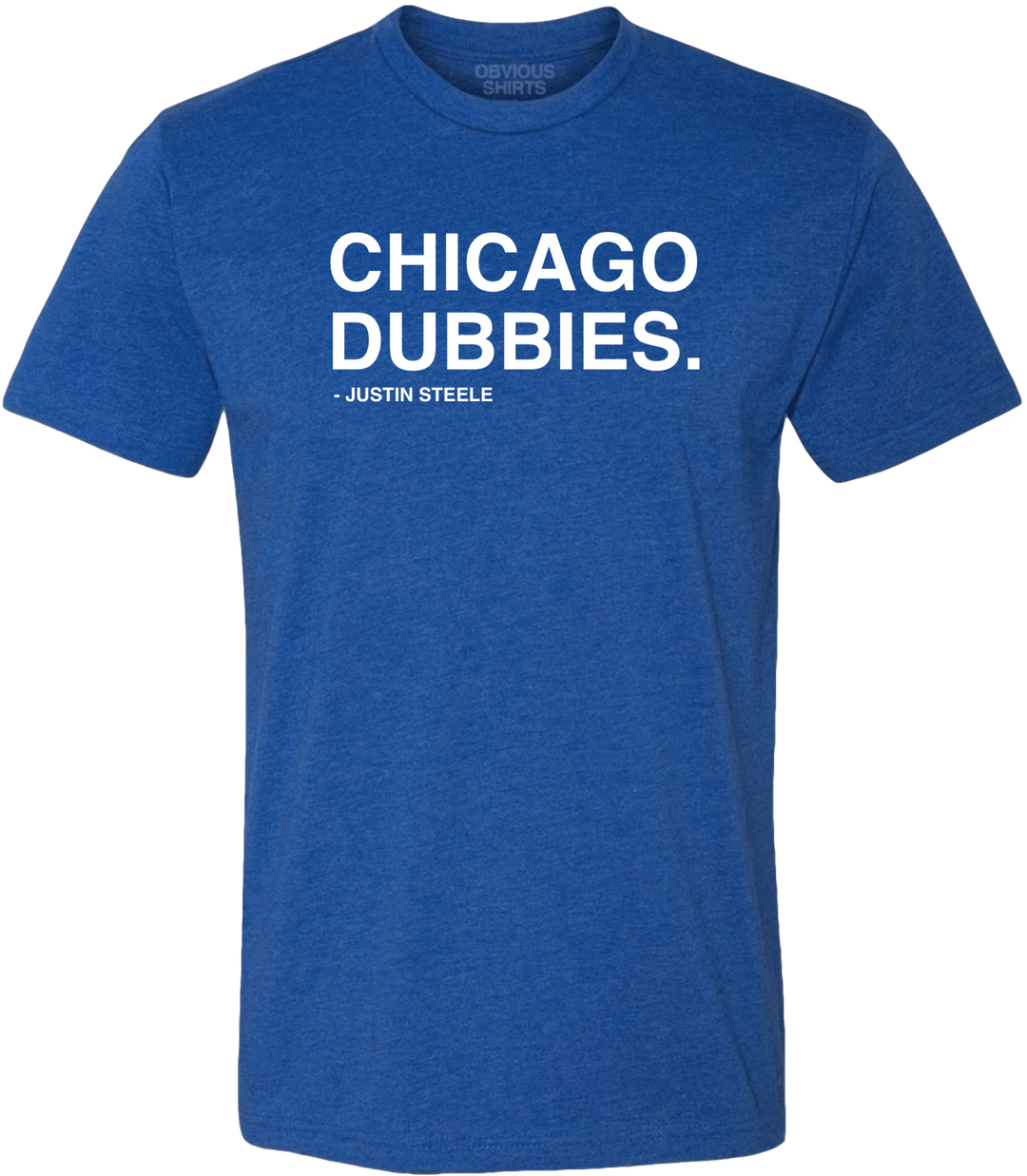 Chicago DUBBIESS. | obvious Shirts. Blue / 3X