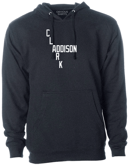 CLARK AND ADDISON (HOODED SWEATSHIRT) - OBVIOUS SHIRTS