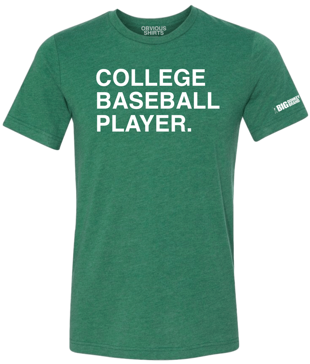 College hot sale baseball shirts