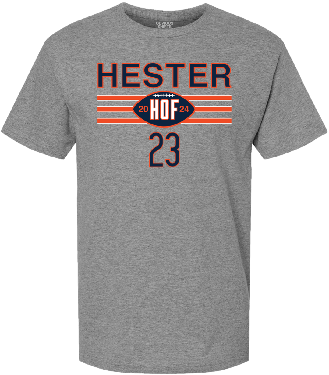 DEVIN HESTER HALL OF FAME 2024. - OBVIOUS SHIRTS