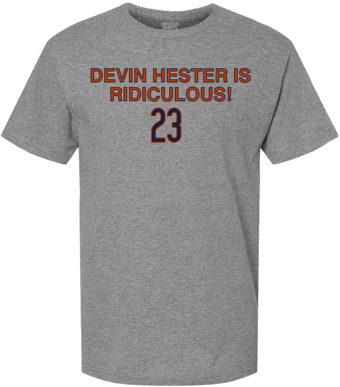 DEVIN HESTER IS RIDICULOUS! - OBVIOUS SHIRTS