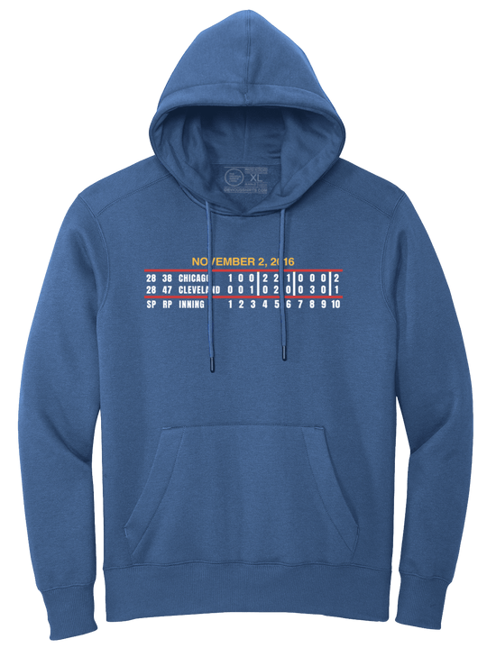GAME 7 SCOREBOARD ANNIVERSARY EDITION. (HOODED SWEATSHIRT) - OBVIOUS SHIRTS