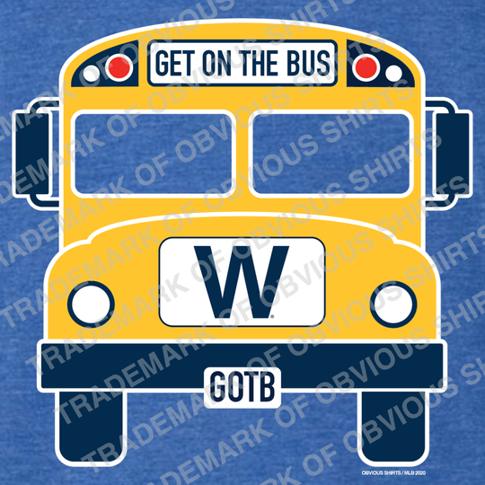 GET ON THE W BUS (WOMEN'S CREW) - OBVIOUS SHIRTS.