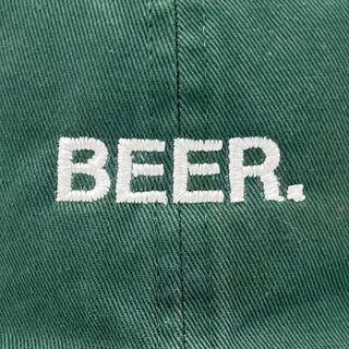 GREEN BEER DAD HAT. - OBVIOUS SHIRTS
