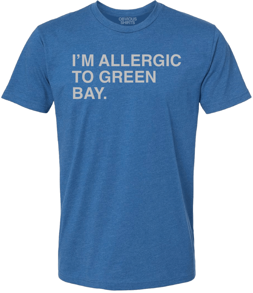 I'm allergic to green bay Minnesota Vikings shirt, hoodie, sweater, long  sleeve and tank top