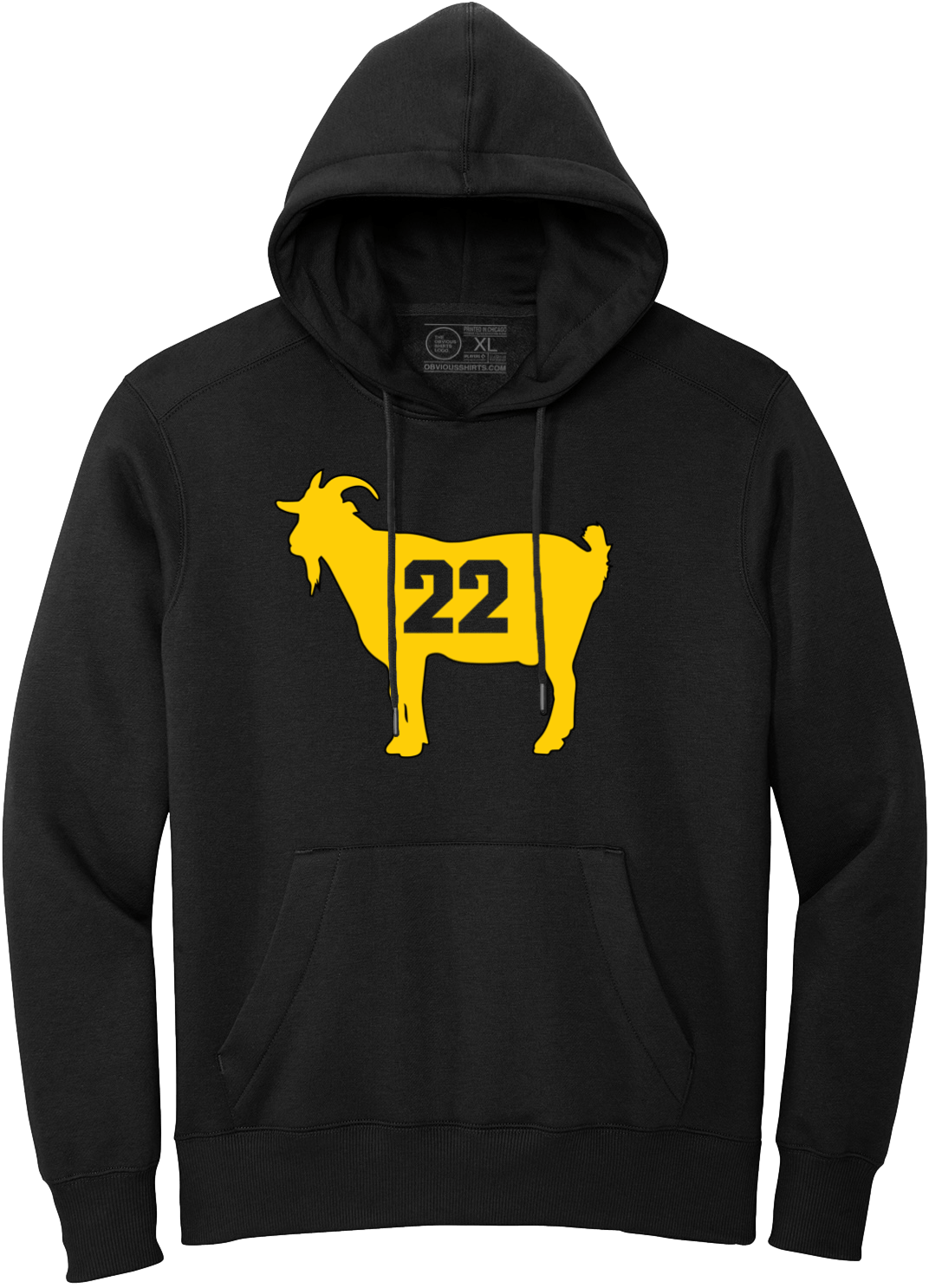 IOWA GOAT 22 (HOODED SWEATSHIRT) | OBVIOUS SHIRTS.