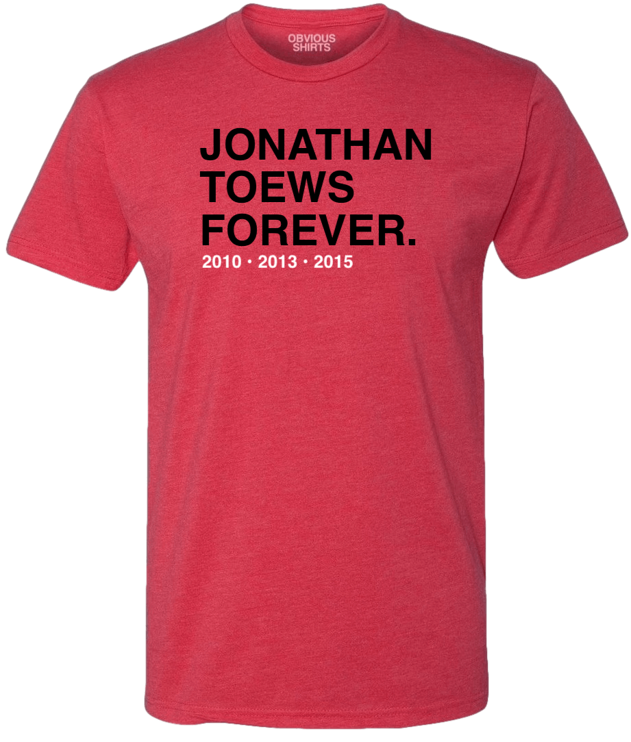JONATHAN TOEWS FOREVER (RED) - OBVIOUS SHIRTS