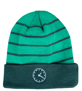 NEW WRIGLEY CLOCK BEANIE. (NO POM) - OBVIOUS SHIRTS