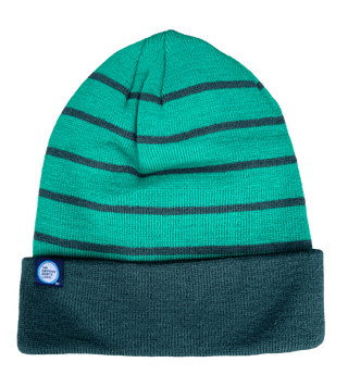 NEW WRIGLEY CLOCK BEANIE. (NO POM) - OBVIOUS SHIRTS
