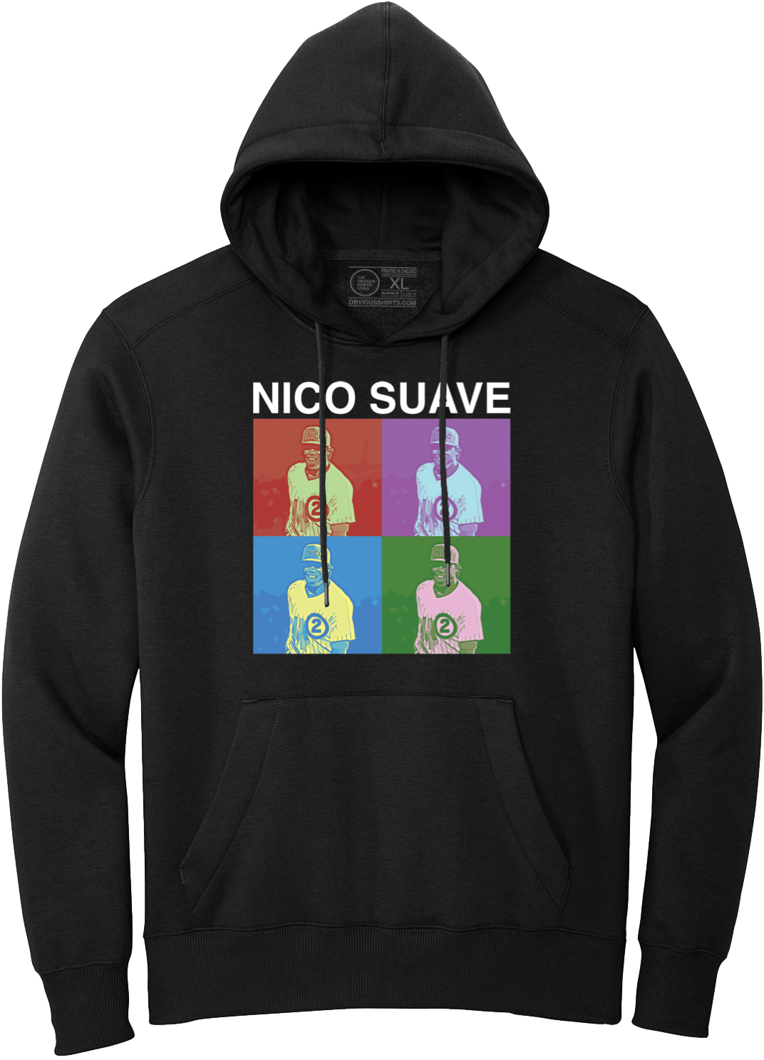 NICO SUAVE. (HOODED SWEATSHIRT) - OBVIOUS SHIRTS