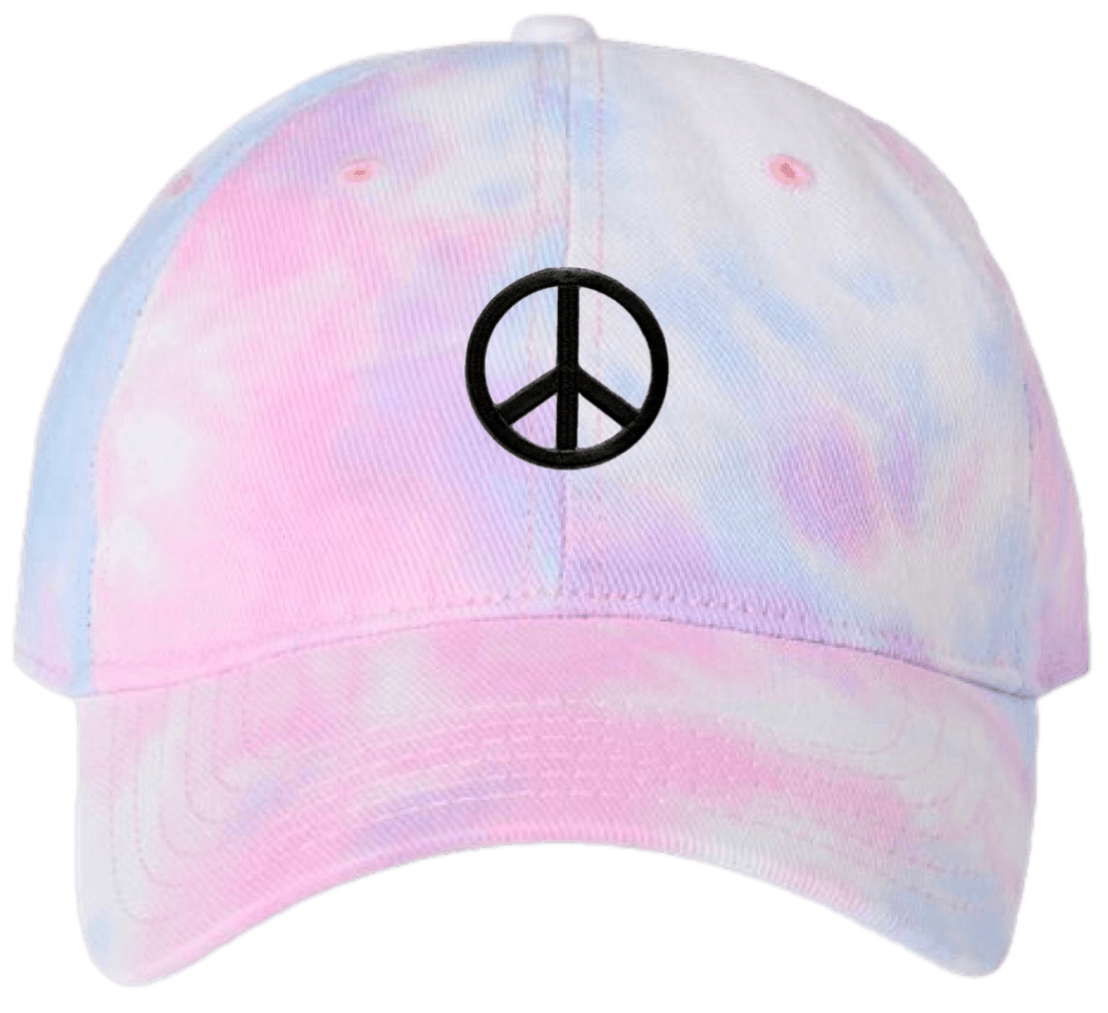 PEACE SIGN DAD HAT. - OBVIOUS SHIRTS