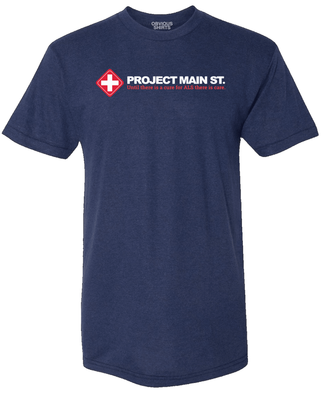 PROJECT MAIN STREET LOGO TEE - OBVIOUS SHIRTS.