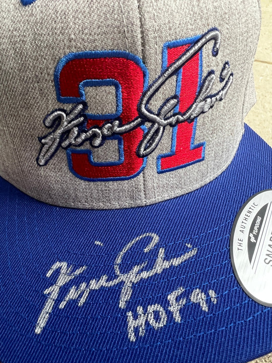 SIGNED! FERGIE JENKINS 31 (SNAPBACK HAT) - OBVIOUS SHIRTS