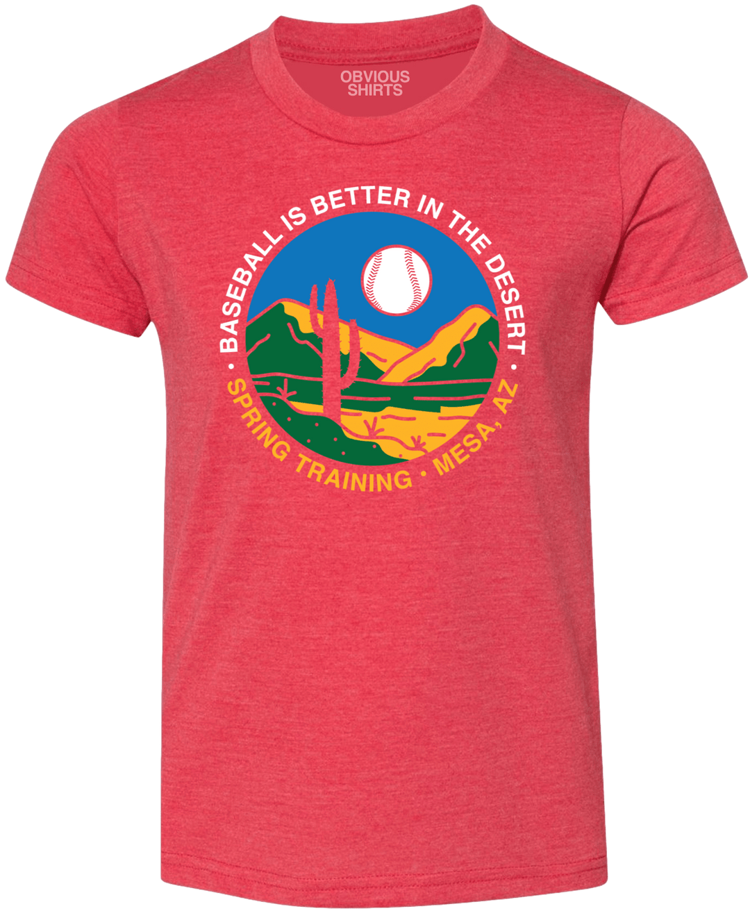 SPRING TRAINING LOGO TEE (YOUTH) - OBVIOUS SHIRTS