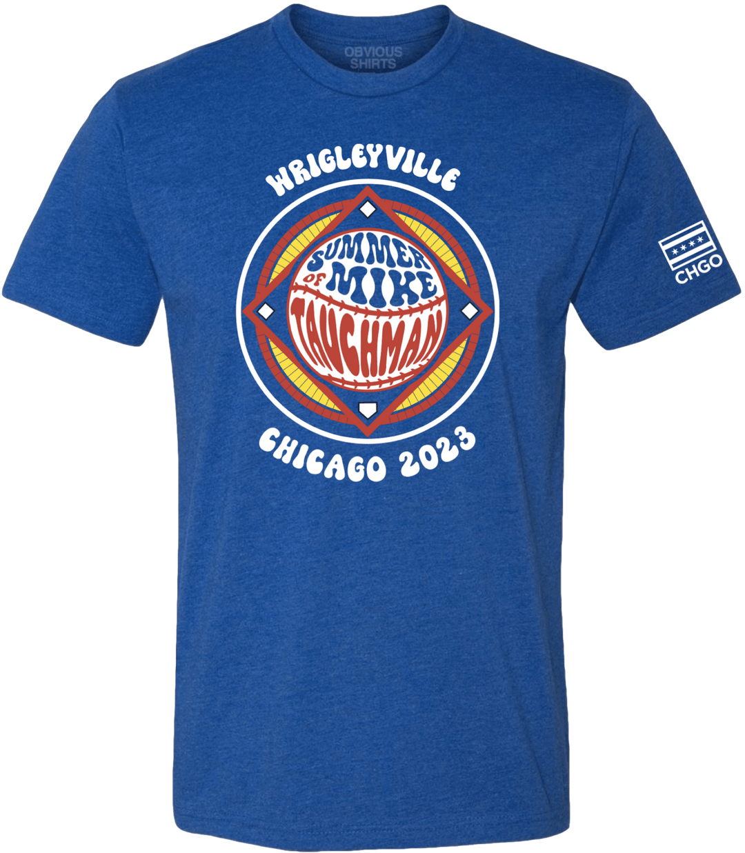 Chicago Cubs Mike Tauchman: Obvious Shirts makes Palatine Pounder