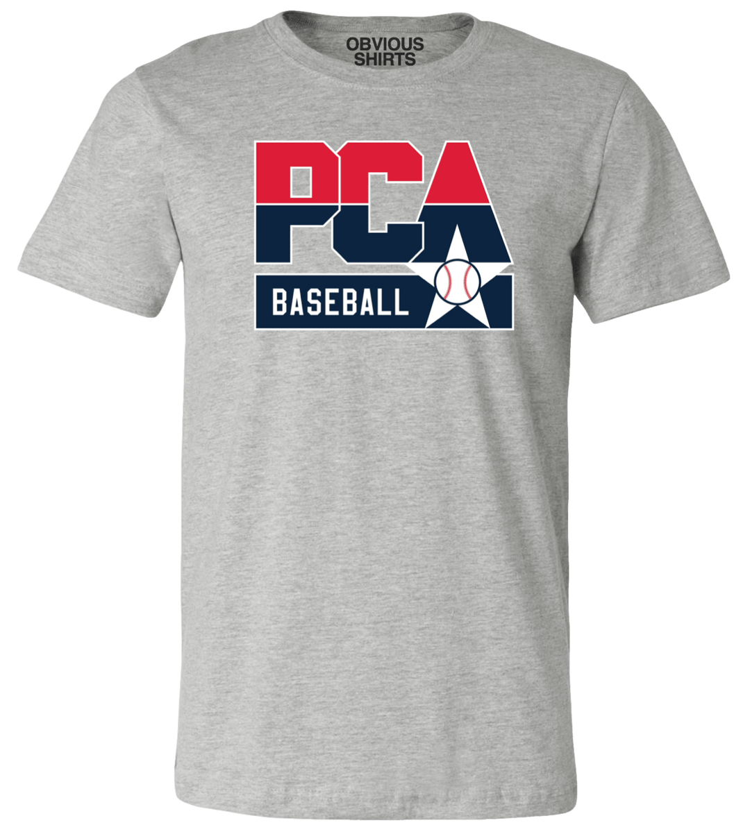 TEAM PCA. (HEATHER GREY) - OBVIOUS SHIRTS