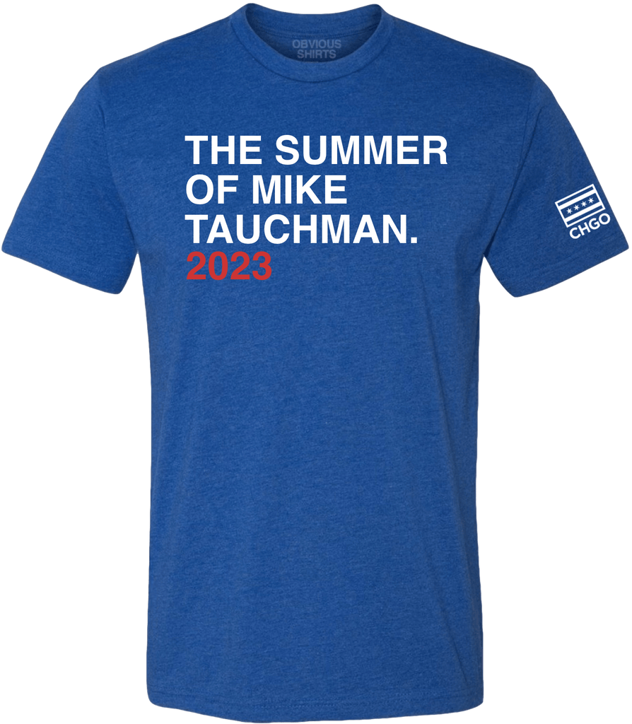 Chicago Cubs Mike Tauchman: Obvious Shirts makes Palatine Pounder shirt