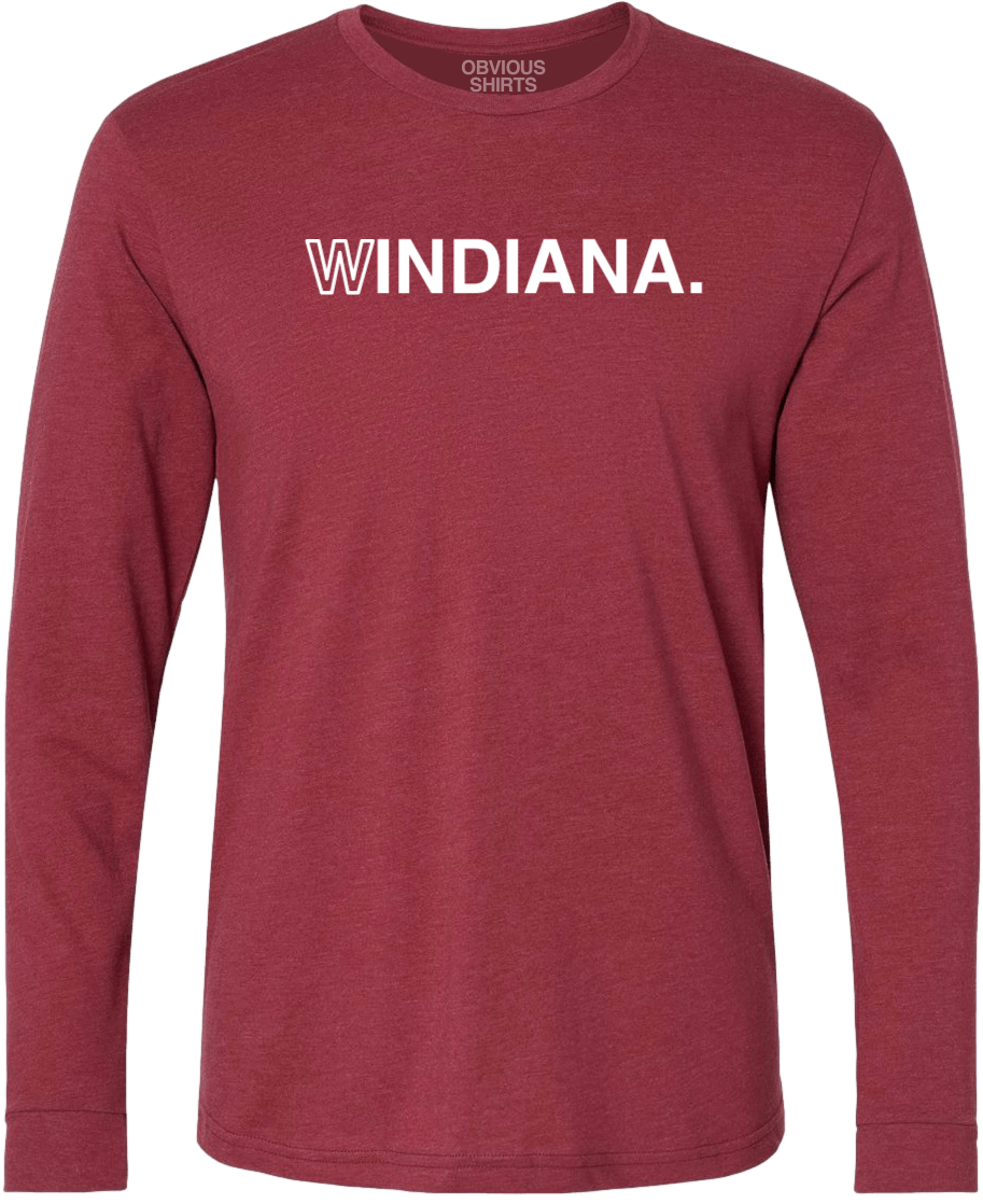 WINDIANA. (LONGSLEEVE) – OBVIOUS SHIRTS