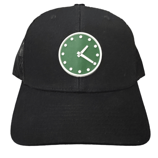WRIGLEY CLOCK ALL BLACK (SNAPBACK HAT) - OBVIOUS SHIRTS